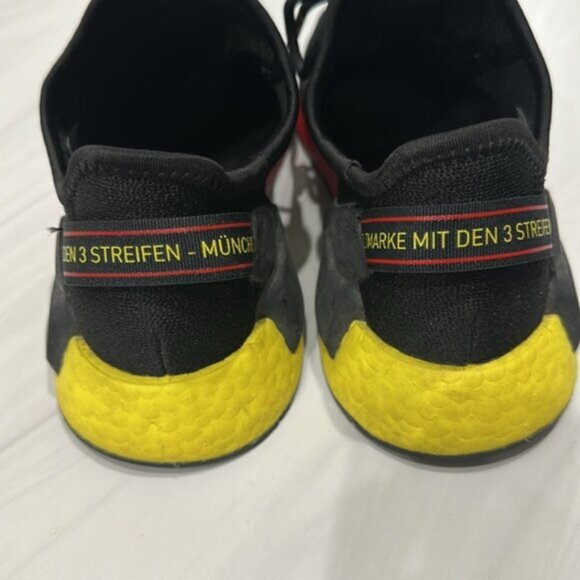 Adidas Kid NMD_R1 V2 Munich-United By Sneakers Shoes Size 6.5 - Picture 4 of 9